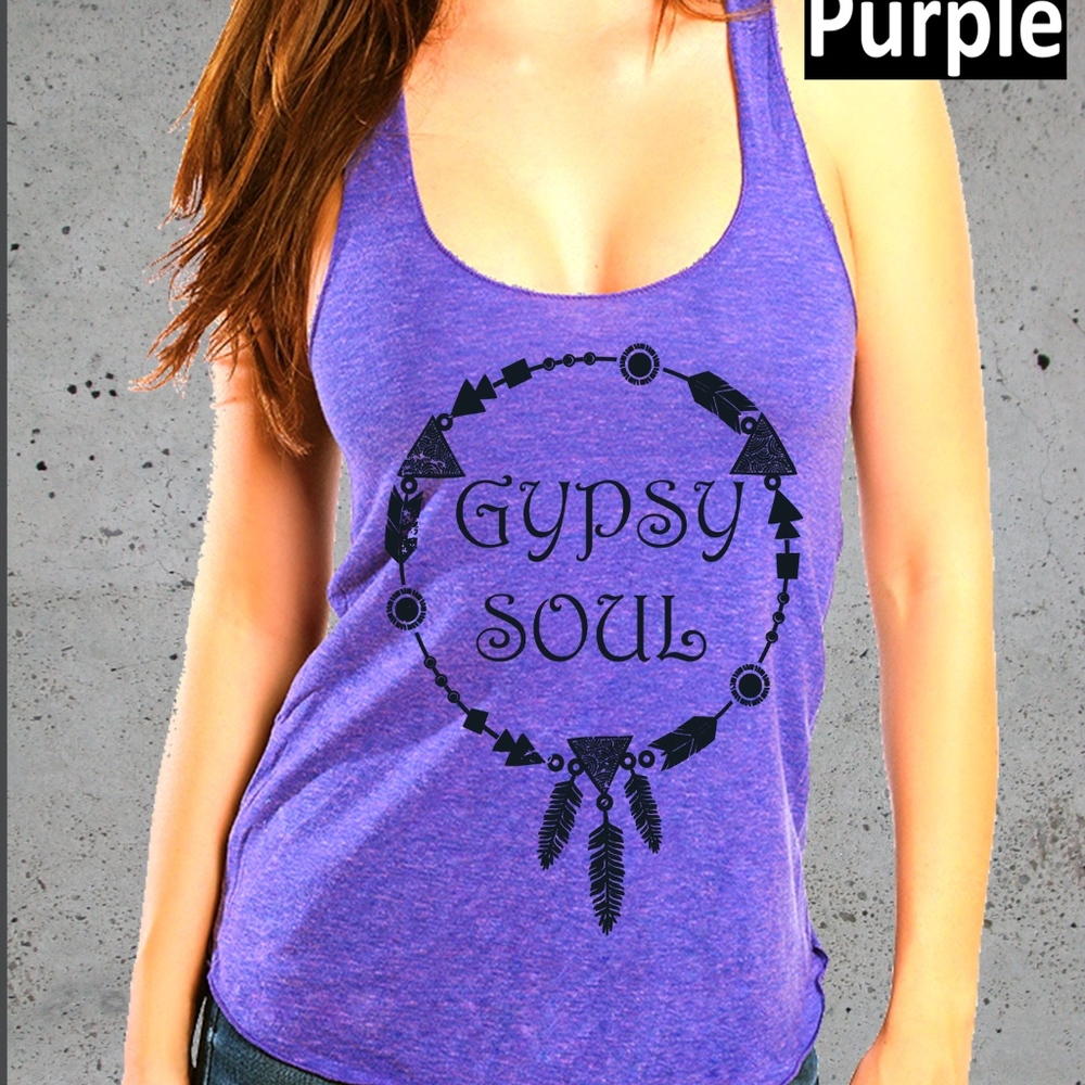 Gypsy Soul Shirt American Apparel Racerback Tank